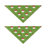 Merry Christmas Bells Pattern Print Dog Bandana