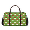Merry Christmas Bells Pattern Print Duffel Bag
