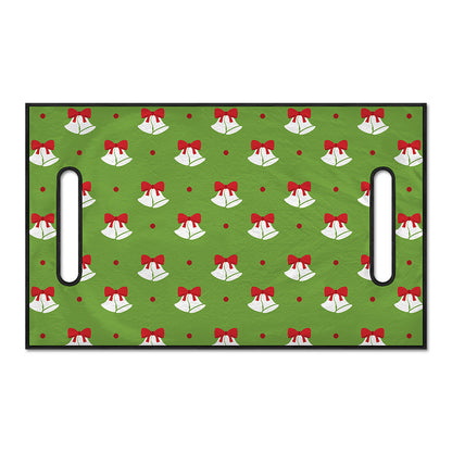 Merry Christmas Bells Pattern Print Golf Cart Seat Cover