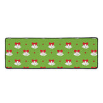 Merry Christmas Bells Pattern Print Long Kitchen Mat