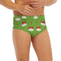Merry Christmas Bells Pattern Print Men's Briefs