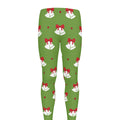 Merry Christmas Bells Pattern Print Men's Leggings