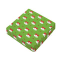 Merry Christmas Bells Pattern Print Outdoor Seat Cushion Cover