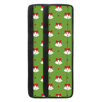 Merry Christmas Bells Pattern Print Refrigerator Handle Covers