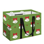 Merry Christmas Bells Pattern Print Utility Tote Bag