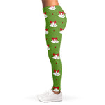 Merry Christmas Bells Pattern Print Women's Leggings