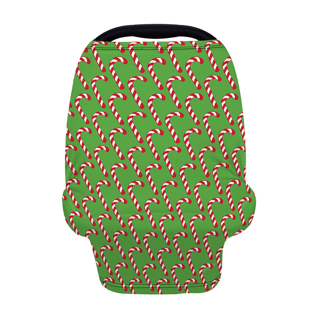 Merry Christmas Candy Cane Pattern Print Baby Seat Cover