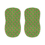 Merry Christmas Candy Cane Pattern Print Bar Stool Covers