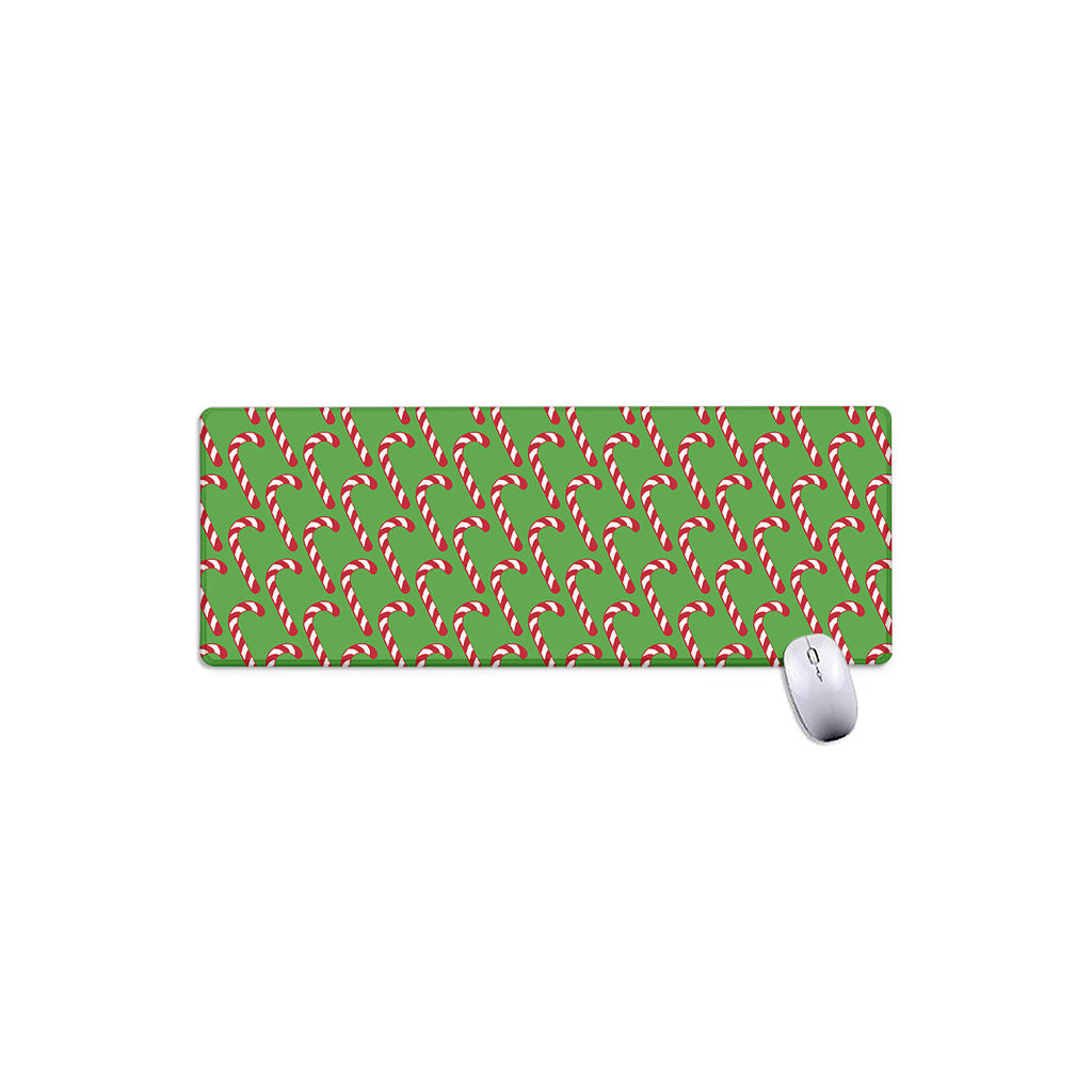 Merry Christmas Candy Cane Pattern Print Extended Mouse Pad