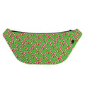 Merry Christmas Candy Cane Pattern Print Fanny Pack
