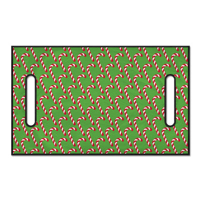 Merry Christmas Candy Cane Pattern Print Golf Cart Seat Cover