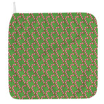 Merry Christmas Candy Cane Pattern Print Hand Towel