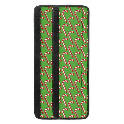 Merry Christmas Candy Cane Pattern Print Refrigerator Handle Covers