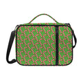 Merry Christmas Candy Cane Pattern Print Shoulder Strap Bible Bag