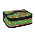 Merry Christmas Candy Cane Pattern Print Small Lunch Bag