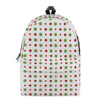 Merry Christmas Dots Pattern Print Backpack