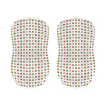 Merry Christmas Dots Pattern Print Bar Stool Covers