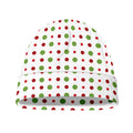 Merry Christmas Dots Pattern Print Beanie