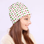 Merry Christmas Dots Pattern Print Beanie