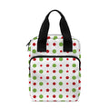 Merry Christmas Dots Pattern Print Bible Tote Bag