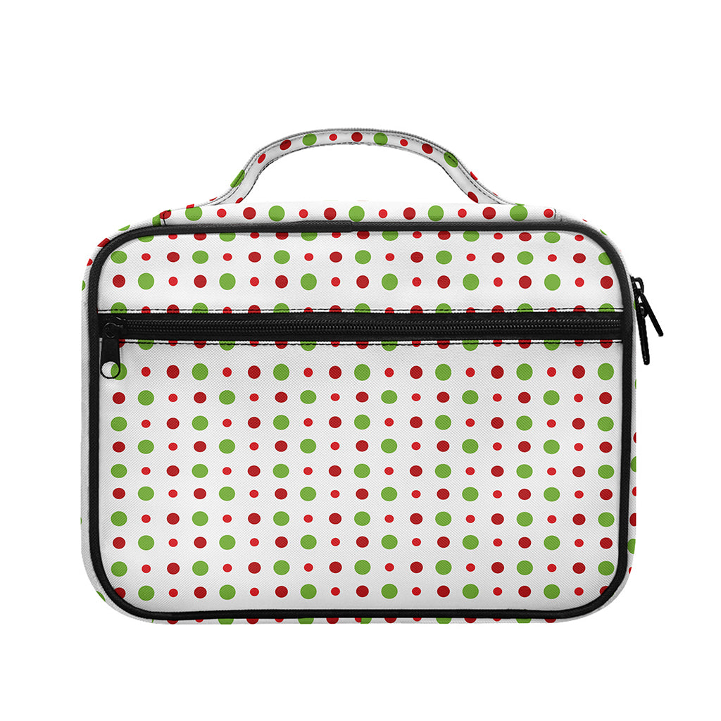 Merry Christmas Dots Pattern Print Briefcase Bible Bag