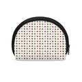 Merry Christmas Dots Pattern Print Coin Purse