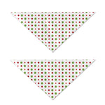 Merry Christmas Dots Pattern Print Dog Bandana