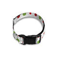 Merry Christmas Dots Pattern Print Dog Collar
