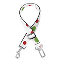 Merry Christmas Dots Pattern Print Dog Seat Belt