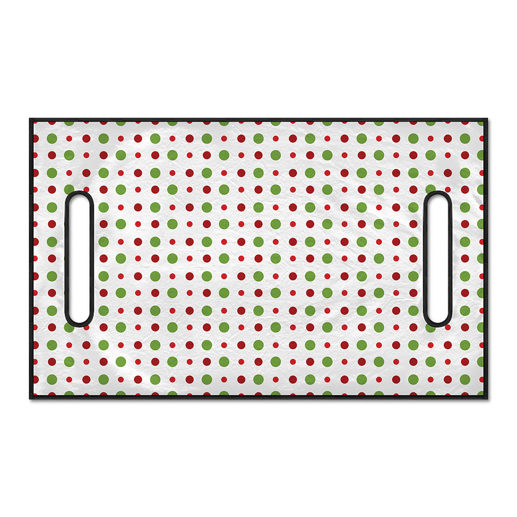 Merry Christmas Dots Pattern Print Golf Cart Seat Cover