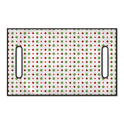 Merry Christmas Dots Pattern Print Golf Cart Seat Cover