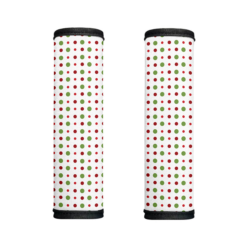 Merry Christmas Dots Pattern Print Handle Covers