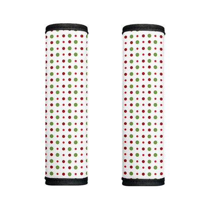 Merry Christmas Dots Pattern Print Handle Covers