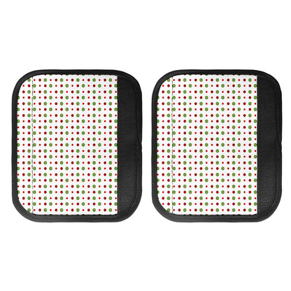 Merry Christmas Dots Pattern Print Handle Covers