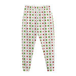 Merry Christmas Dots Pattern Print Jogger Pants