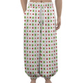 Merry Christmas Dots Pattern Print Lantern Pants