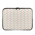 Merry Christmas Dots Pattern Print Laptop Sleeve
