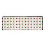 Merry Christmas Dots Pattern Print Long Kitchen Mat