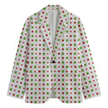 Merry Christmas Dots Pattern Print Men's Blazer