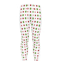 Merry Christmas Dots Pattern Print Men's Leggings