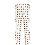 Merry Christmas Dots Pattern Print Men's leggings