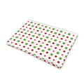 Merry Christmas Dots Pattern Print Pet Cooling Mat Cover