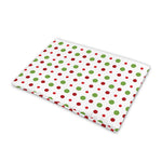 Merry Christmas Dots Pattern Print Pet Cooling Mat Cover
