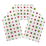 Merry Christmas Dots Pattern Print Scarf
