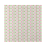 Merry Christmas Dots Pattern Print Silk Bandana