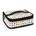 Merry Christmas Dots Pattern Print Small Lunch Bag