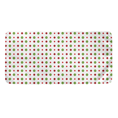 Merry Christmas Dots Pattern Print Towel