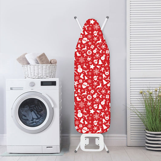 Merry Christmas Elements Pattern Print Ironing Board Cover