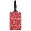 Merry Christmas Elements Pattern Print Luggage Tag