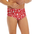 Merry Christmas Elements Pattern Print Men's Briefs